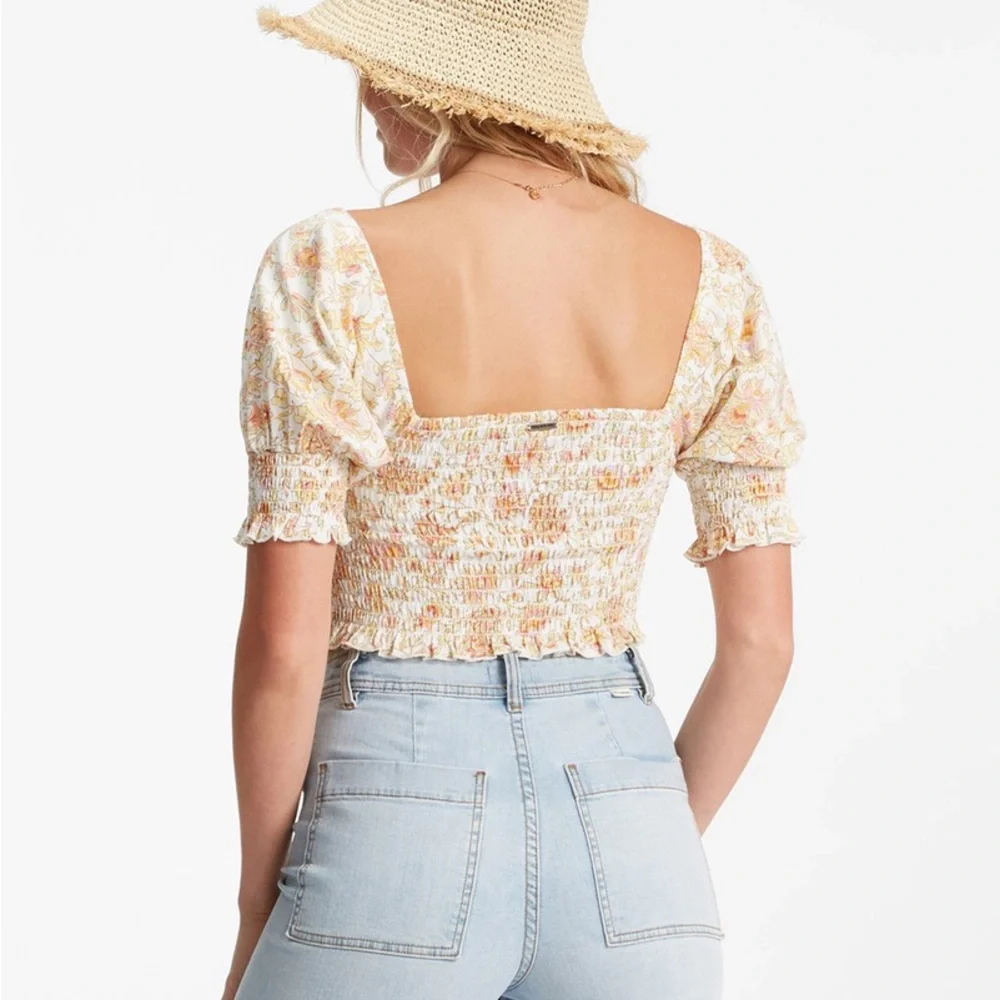 Billabong Women's Coastal Sands Knit Top - Picture 3 of 7